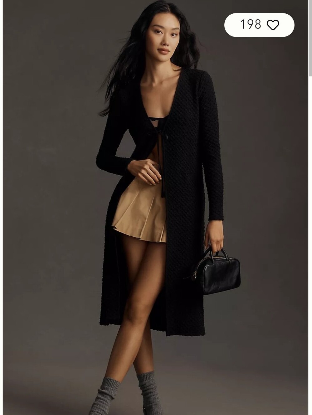 NWOT ANTHROPOLOGIE DOLAN EXTREME LENGTH TEXTURED DUSTER. SIZE S